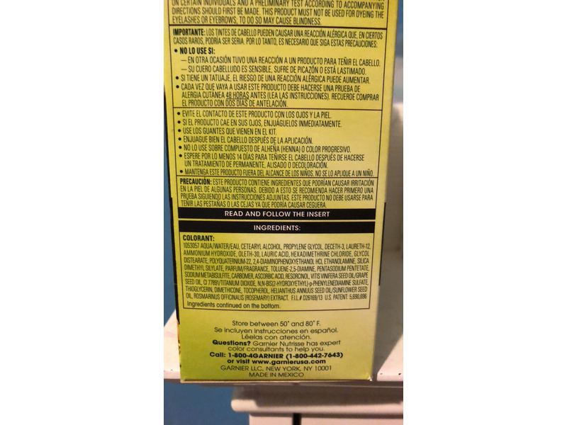 Garnier Nutrisse Ultra Color Nourishing Color Creme, BL21 Blue Black