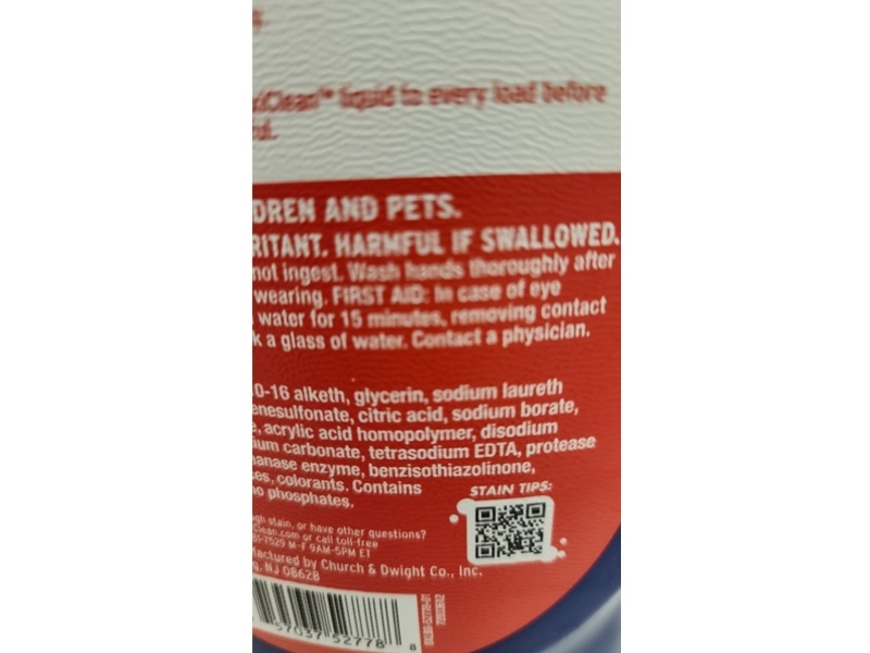 OxiClean Max Force Advance Stain Remover, 45 fl oz/1.33 L