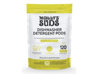 Molly's Suds Dishwasher Detergent Pods, Citrus, 59.26 oz/1.68 kg, 120 Count - thumbnail 1