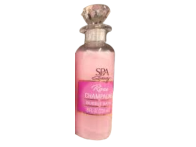Spa Luxury Bubble Bath, Rose Champagne Scent, 8 fl oz/236 mL
