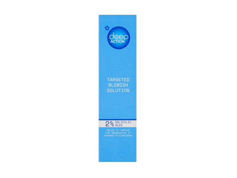 Superdrug Deep Action Targeted Blemish Solution, 2% Salicylic Acid, 15 mL
