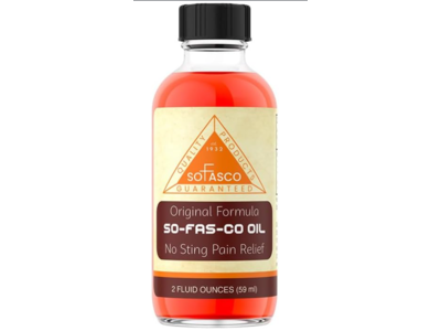 Sofasco Original Formula So Fas Co Oil Pain Relief, 2 fl oz/59 mL