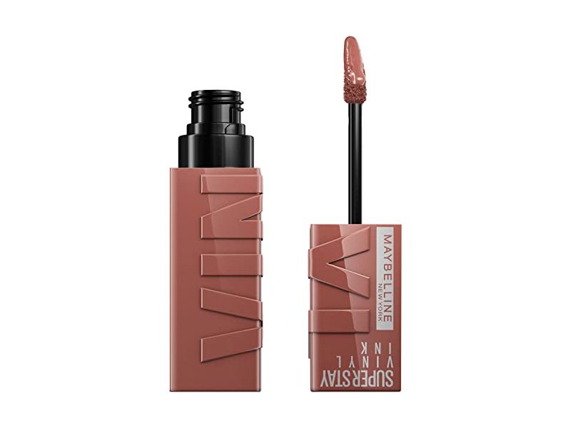 Maybelline New York Super Stay Vinyl Ink Liquid Lipcolor, 120 Punchy, 0.14 fl oz/4.2 mL