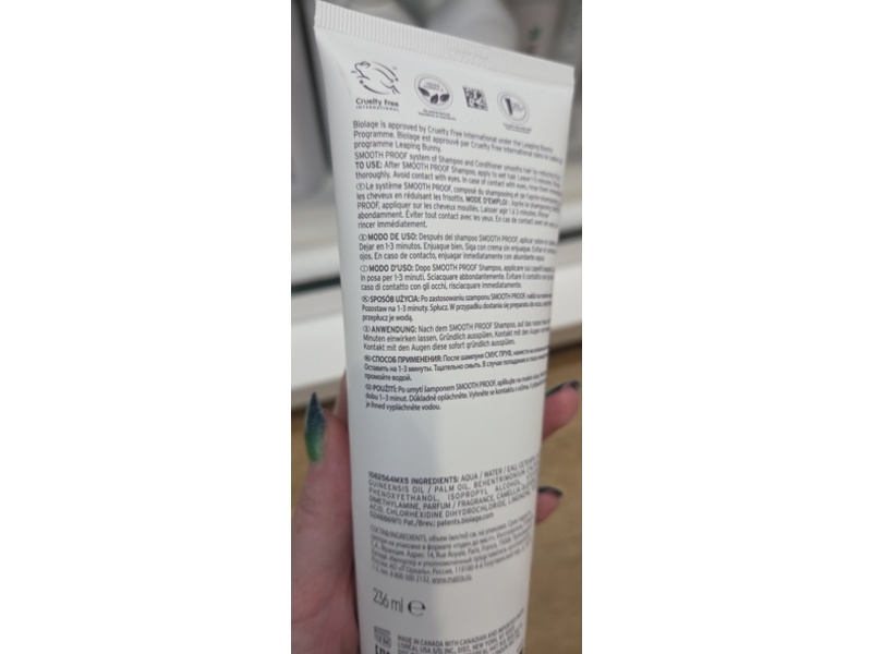 Biolage Smooth Proof Conditioner, 8 fl oz/236 mL