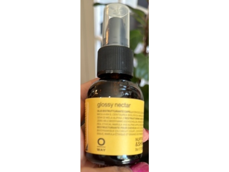 Oway Glossy Nectar Hair Oil, Nurture & Shine, 1.7 fl oz/50 mL