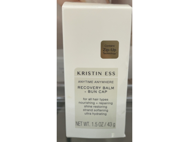Kristin Ess Recovery Balm + Bun Cap, 1.5 oz/43 g