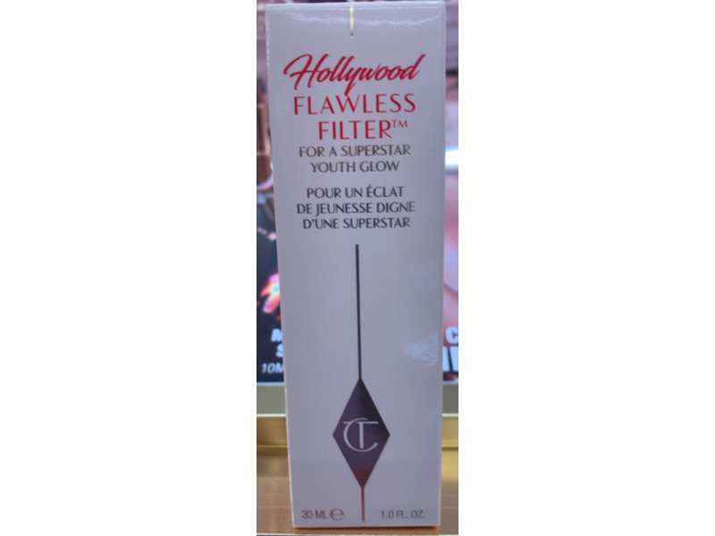 Charlotte Tilbury Hollywood Flawless Filter Youth Glow, 6 Tan, 1.0 fl oz/30 mL