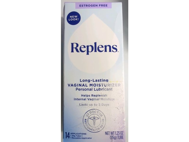 Replens Long-Lasting Personal Lubricant Vaginal Moisturizer, 1.23 oz/35 g