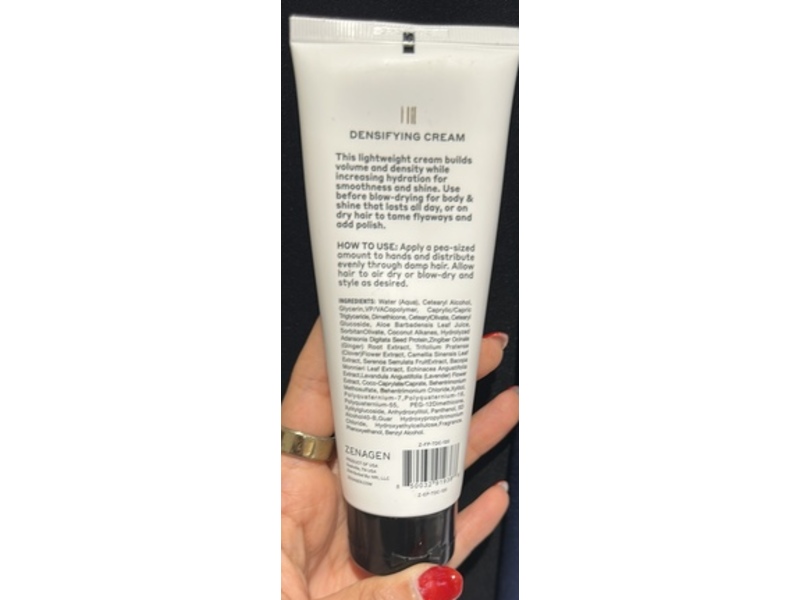 Zenagen Densifying Cream, 4 fl oz/120 mL