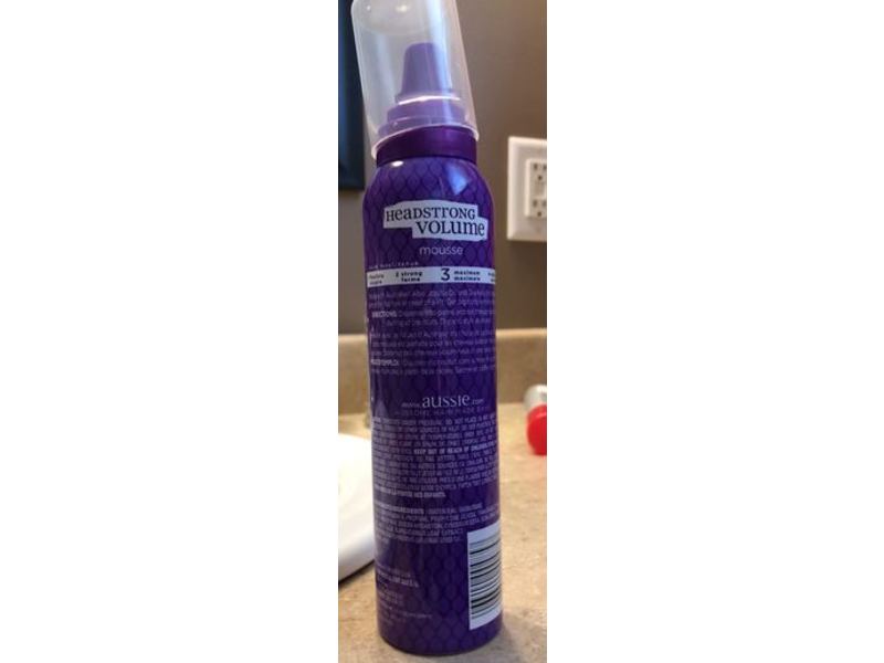 Aussie HeadStrong Volume Mousse, 170g