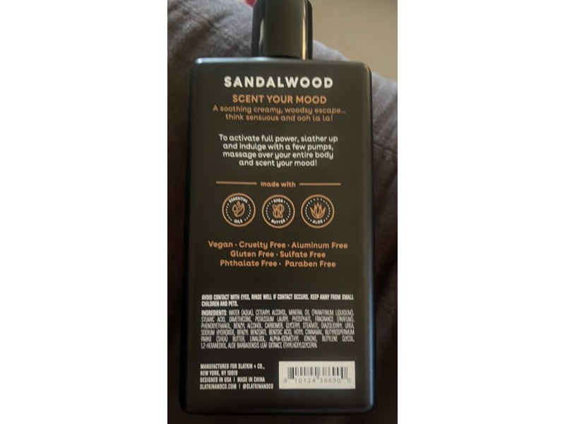 Slatkin + Co. Dwell 212 Body Lotion, Sandalwood, 12 fl oz/355 mL