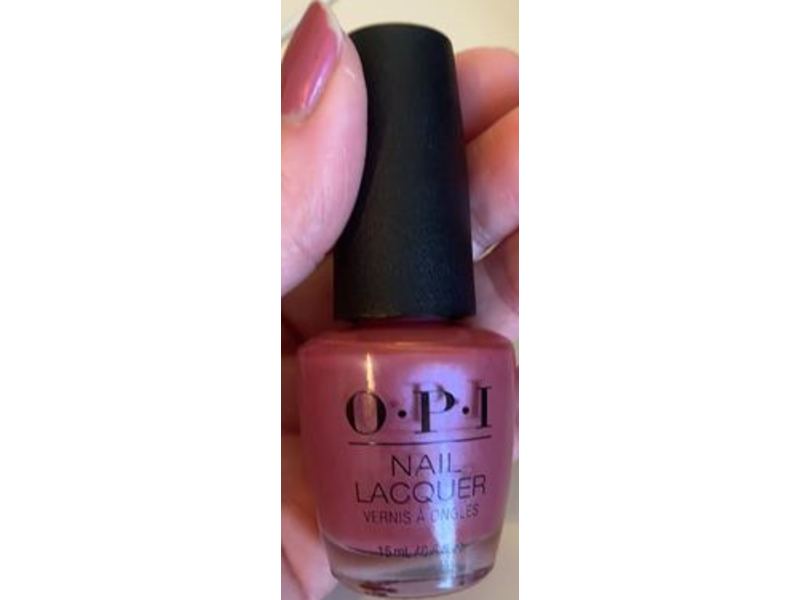 O.P.I Nail Lacquer, Not So Bora-Bora-ing Pink, 15 mL