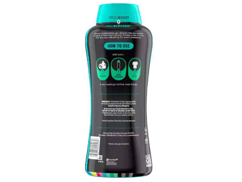 Downy Unstopables In Wash Scent Booster, Fresh, 12.2 oz/345 g