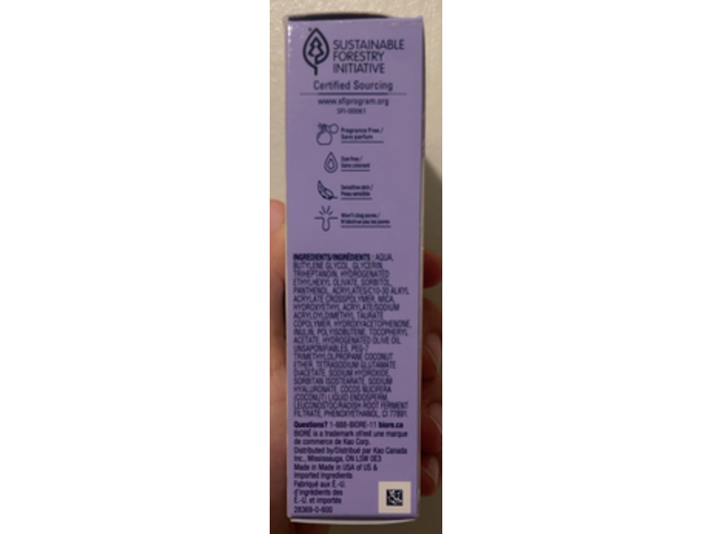 Biore Hydrate & Glow Serum, 29 mL