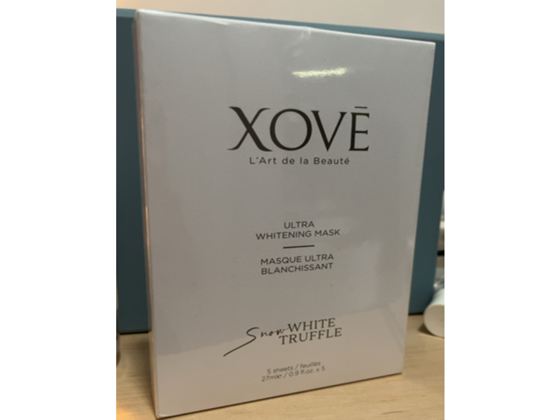 Xove Ultra Whitening Mask, 0.9 fl oz/27 mL, 5 Count