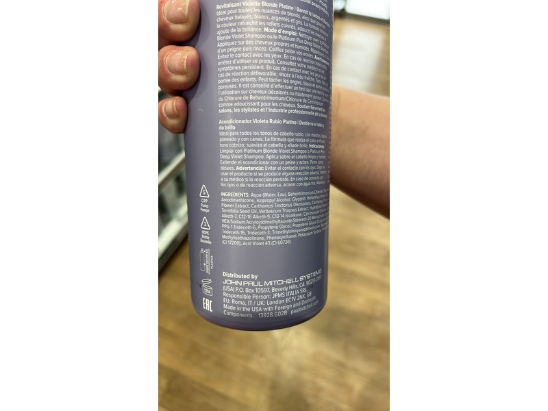 Paul Mitchell Platinum Blonde Shampoo, 33.8 fl oz/ 1 L