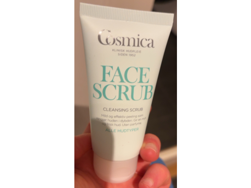 Cosmica Cleansing Face Scrub, 50 mL