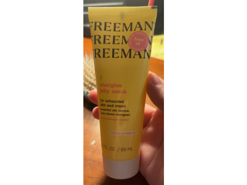 Freeman Energize Jelly Mask, 3 fl oz/89 mL