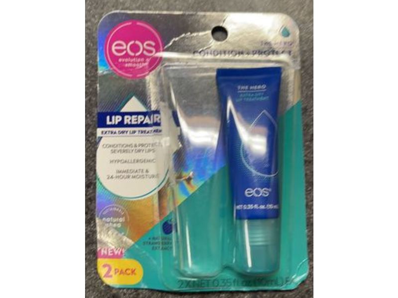 eos The Hero Extra Dry Lip Treatment, 2 Pack
