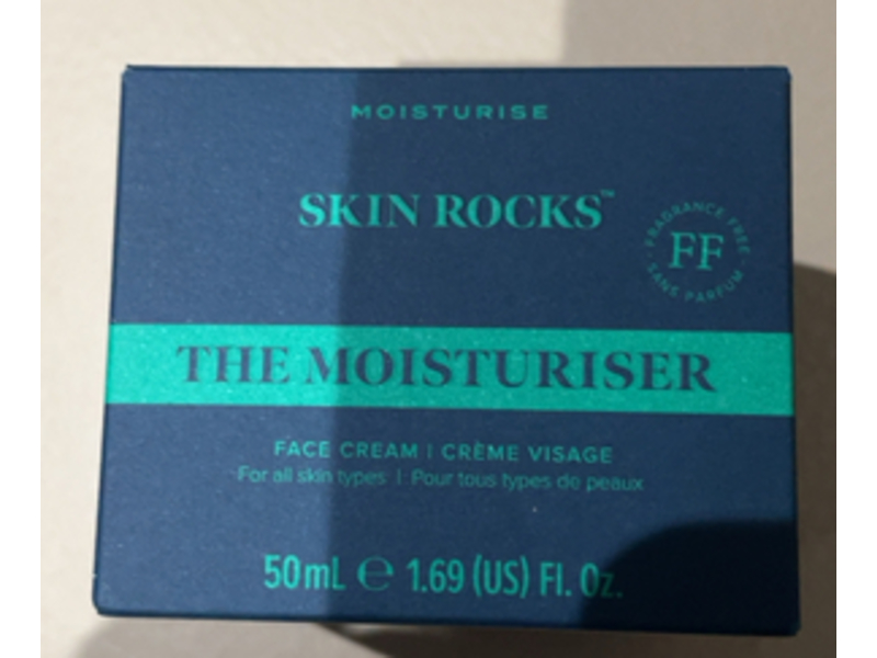 Skin Rocks The Moisturizer Face cream, 1.69 fl oz/50 mL