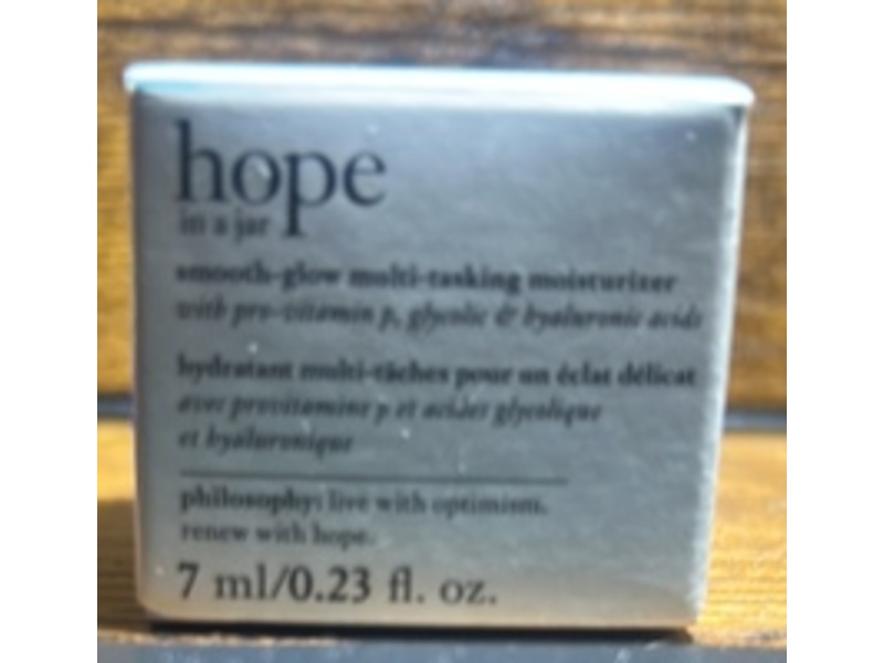 Philosophy Smooth-Glow Multi-Tasking Moisturizer, Hope In Jar, 0.23 fl oz/7 mL
