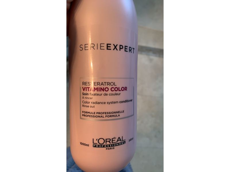 L'Oreal Paris Serie Expert Vitamino Resveratrol Color Conditioner 1000ml, 34 Ounce