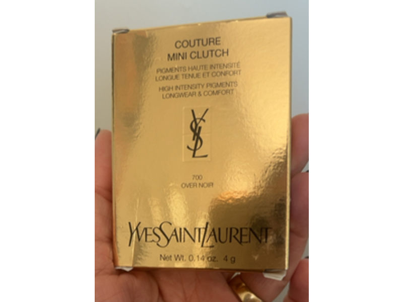 Yves Saint Laurent Couture Mini Clutch Eyeshadow Palette, 700 Over Noir, 0.14 oz/4 g