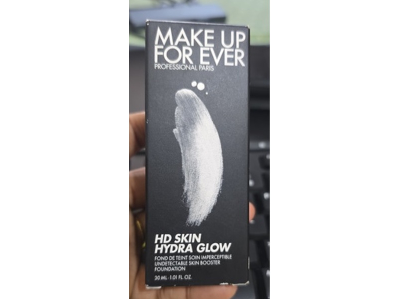 Make Up For Ever HD Skin Hydra Glow Skin Booster Foundation, 3Y38, 1.01 fl oz/30 mL