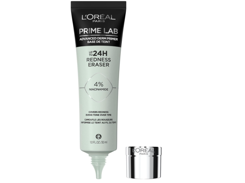 L'Oreal Paris Prime Lab Advanced Derm Primer, Redness Eraser, 1 fl oz/30 mL