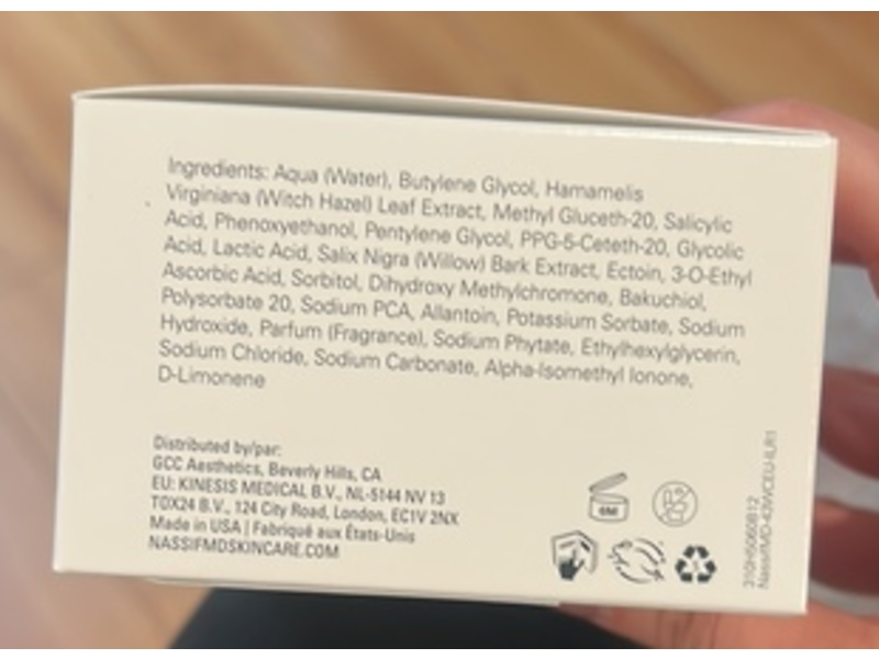 NassifMD Detox Complexion Perfecting Pads, 30 Count