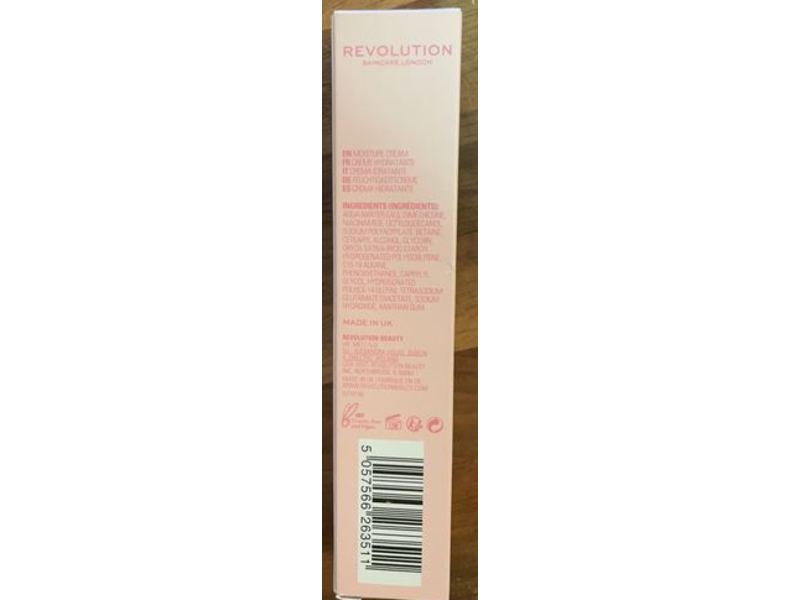 Revolution Skincare Mattifying Moisturizer Cream, Niacinamide, 1.69 fl oz/50 mL
