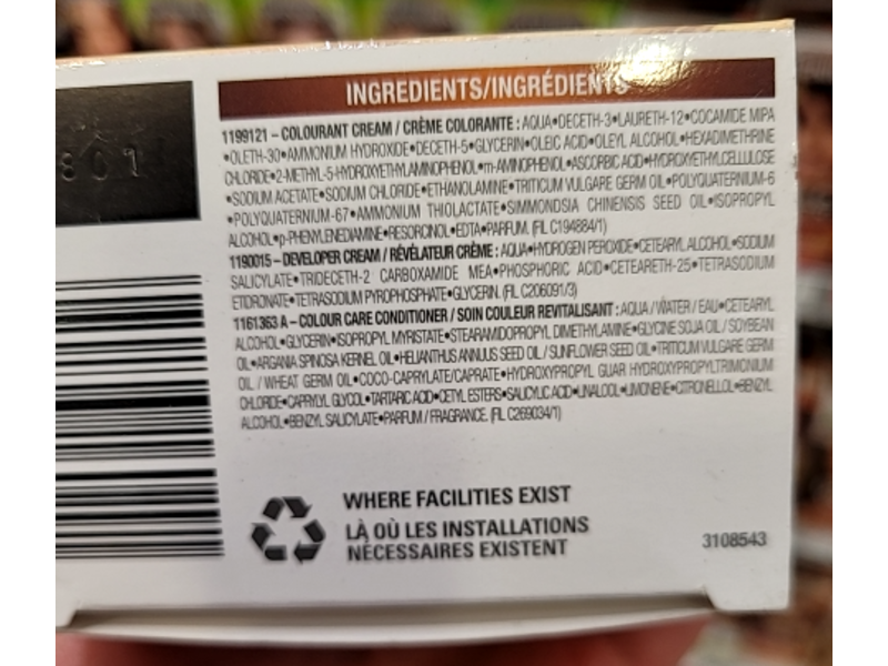 Garnier Belle Color Ease Creme, 46 Burgundy Auburn, 1 Application