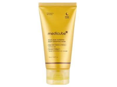 Medicube Night Wrapping Mask, Kojic Acid Turmeric, 2.53 fl oz/75 mL