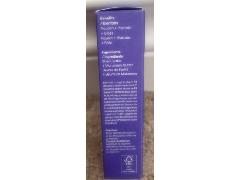 Laneige Lip Glowy Balm, Blueberry, 0.35 oz/10 g