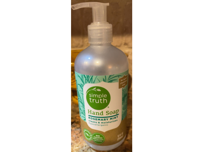 Simple Truth Hand Soap, Rosemary Mint, 12 fl oz/354mL