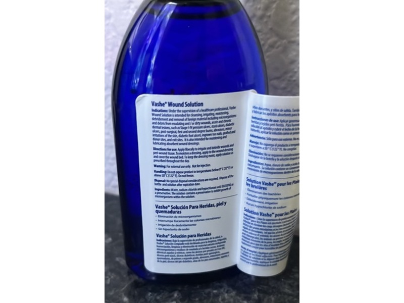 Vashe Wound Solution, 4 fl oz/118 mL