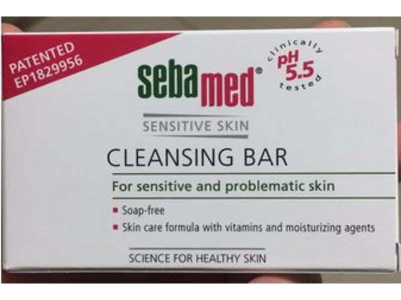Sebamed Sensitive Skin Cleansing Bar, 100 g, Pack Of 2