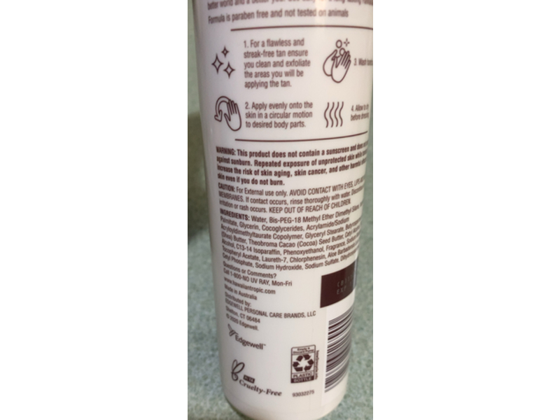 Hawaiian Tropic Tanning Milk Lotion, Gradual Tan,12.6 fl oz/375 mL