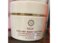 Mzuri Luxury Body Butter, Shea & Organic Island Vanilla, 8 fl oz/237 mL - thumbnail 2