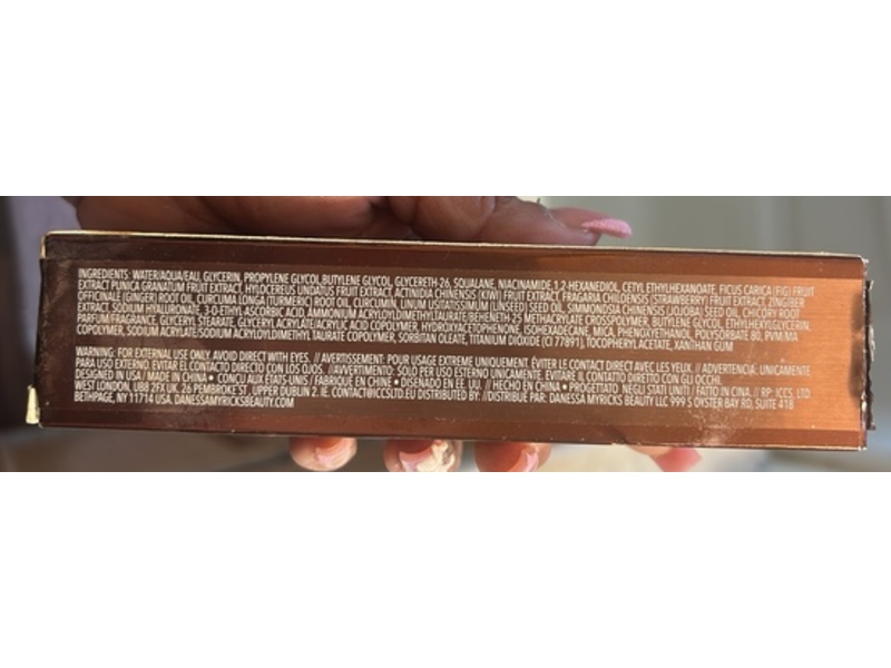 Danessa Myricks Beauty Yummy Skin Glow Serum, Main Squeeze, 1.1 fl oz/ 32.5 mL