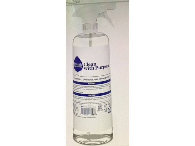 Seventh Generation All Purpose Cleaner, Free & Clear, 23 fl oz/690 mL