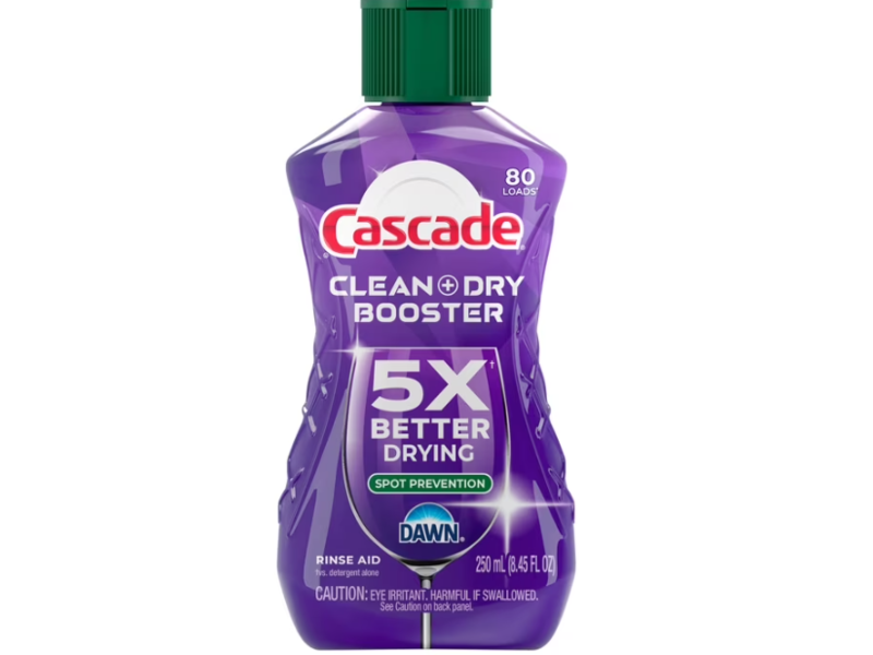 Cascade Clean + Dry Booster, 80 Loads, 8.45 fl oz/250 mL
