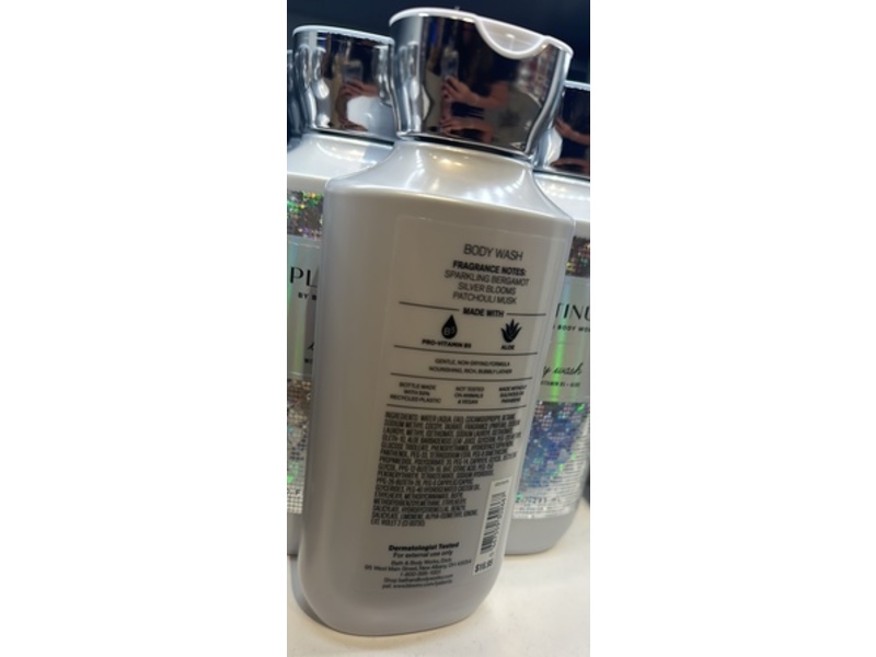 Bath & Body Works Body Wash, Platinum, 10 oz/295 mL