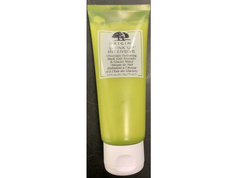 Origins Drink Up Intensive Overnight Hydrating Mask, Avocado & Glacier Water, 2.5 fl oz/75 mL