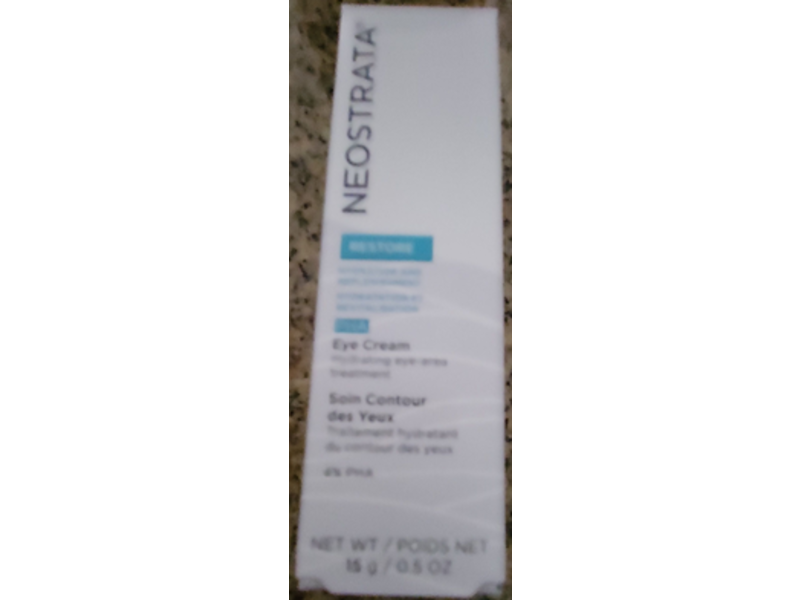 Neostrata Pha Eye Cream, Restore, 0.5 oz/15 g