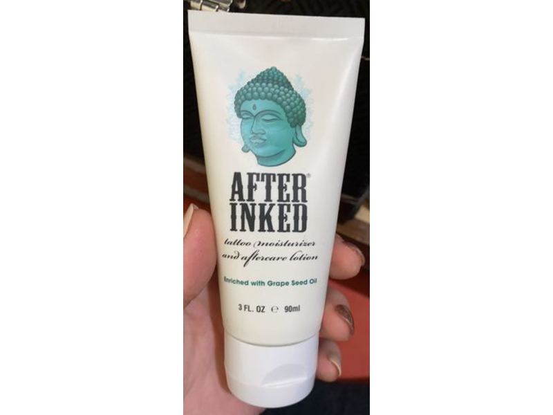 After Inked Tattoo Moisturizer & Aftercare Lotion, 3 fl oz/90 mL