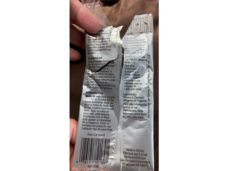 Little Trees Air Freshener, New Car Scent, 2 Count