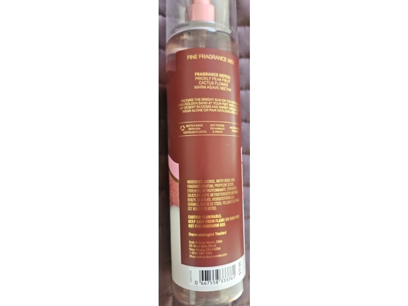 Bath & Body Works Fine Fragrance Mist, Wild Sand, 8 fl oz/236 mL