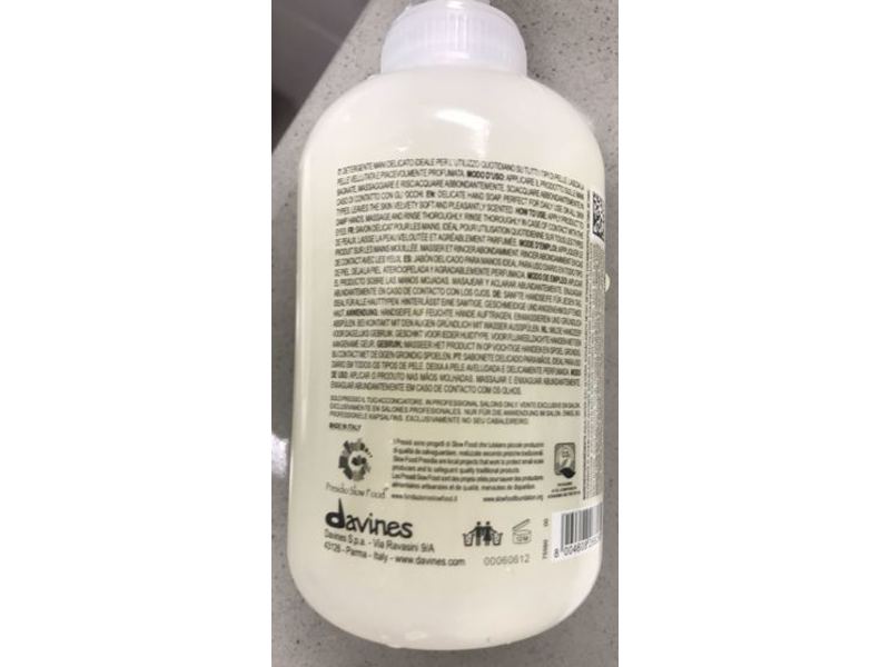 Davines Dedy Hand Wash, 8.75 fl oz/250 mL