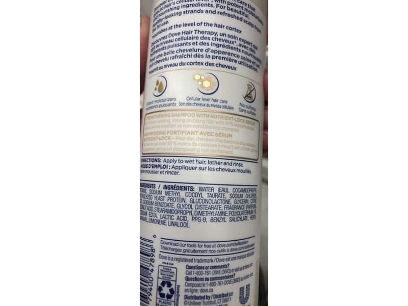 Dove Breakage Remedy Shampoo, 13.5 fl oz/400 mL